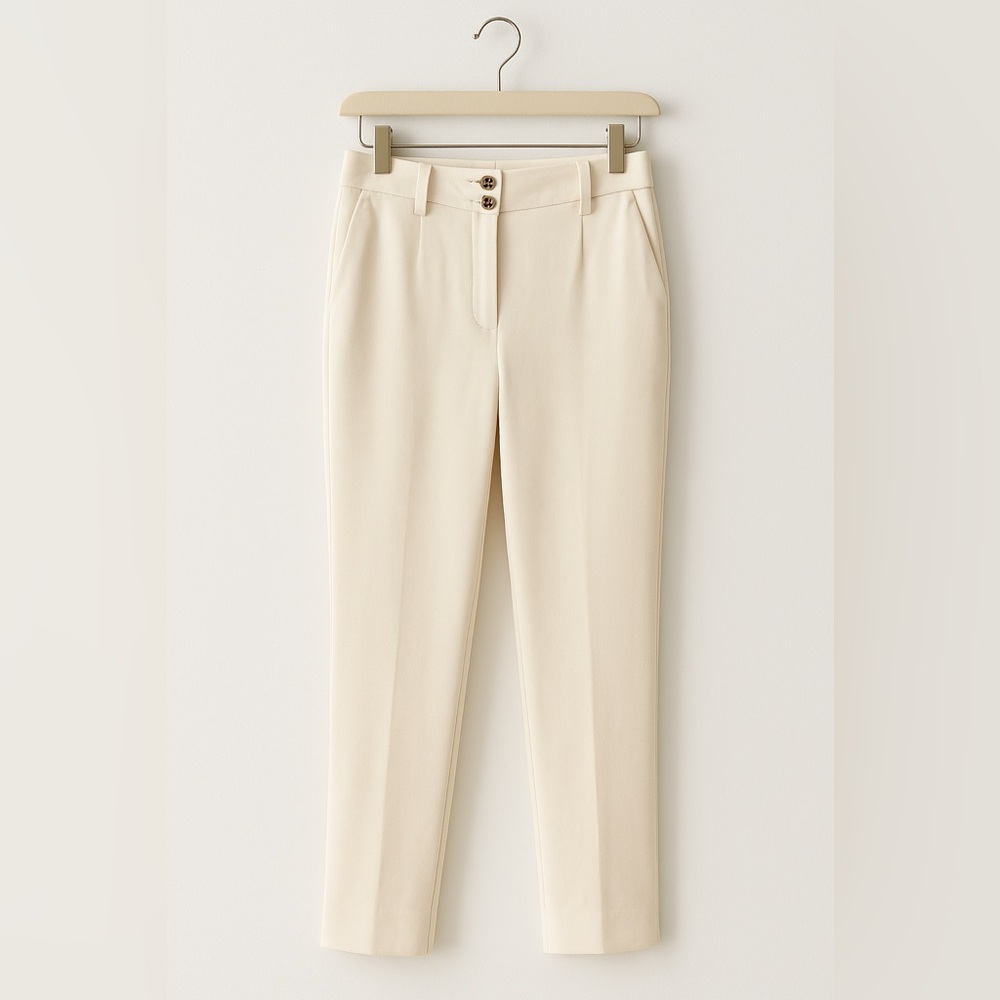 Authentic 2017 Versace Tribute - High Waisted Tailored Slim Trousers